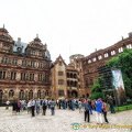 Heidelberg Castle courtyard